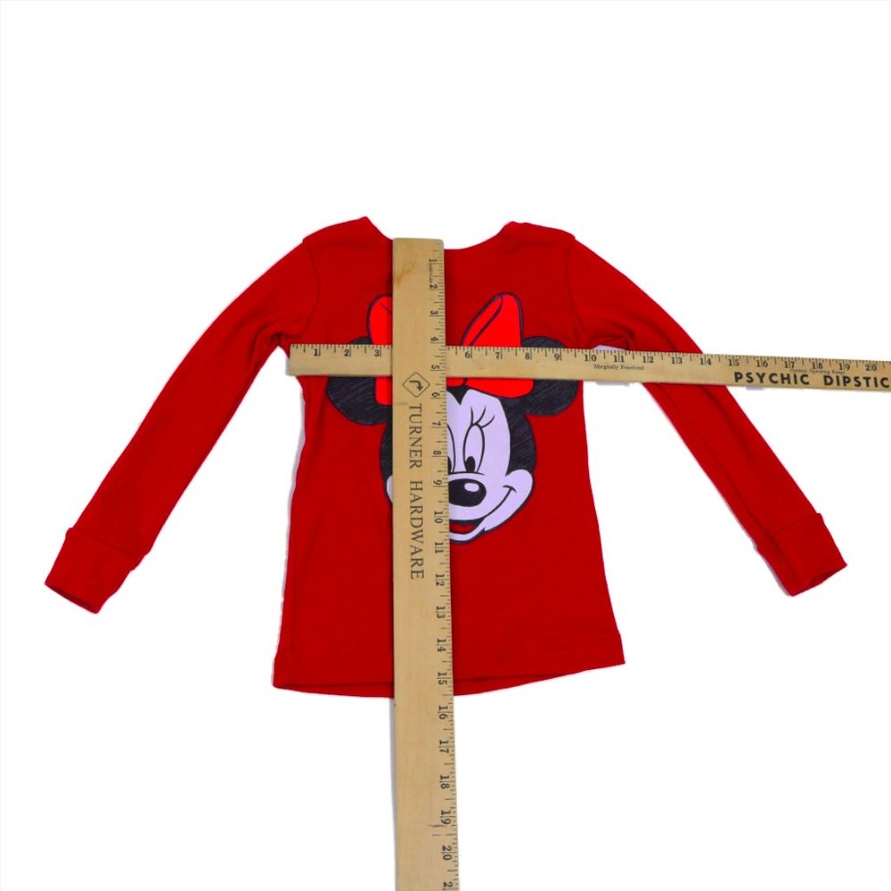EUC Childs Minnie Mouse Long Sleeve Top 🎉HP - Picture 2 of 4
